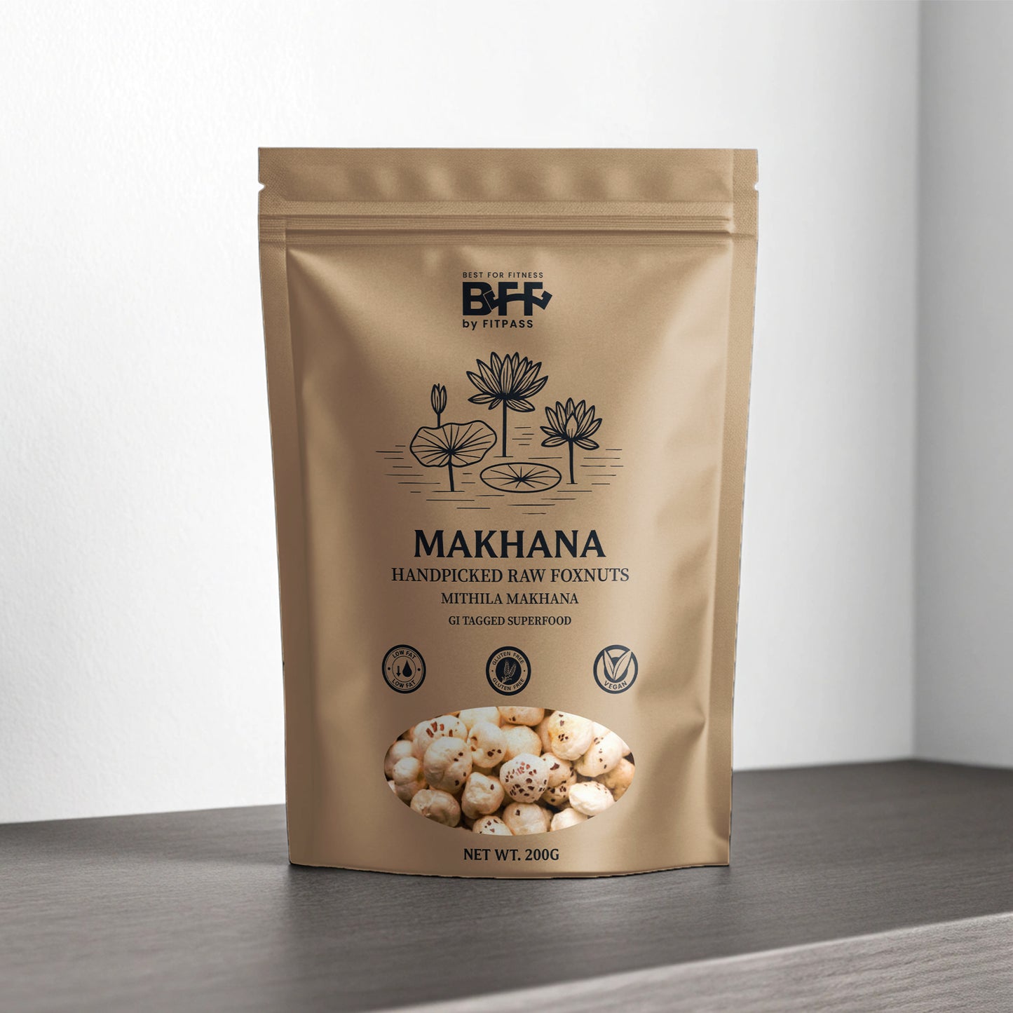 BFF - Raw Makhana (200 Gram)